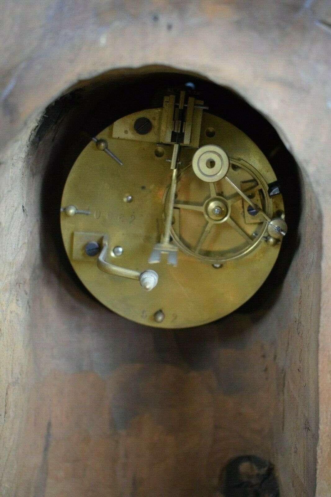 große Gründerzeit Pendule Jagduhr Tischuhr Schwarzwald um 1880 Gämse Glasaugen – Detail