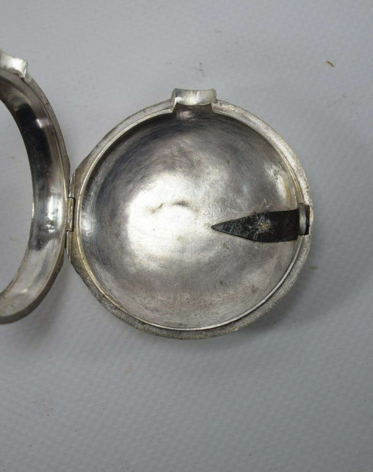 Paircase Taschenuhr mit Rack-Lever-Hemmung von 1809, läuft – Detail