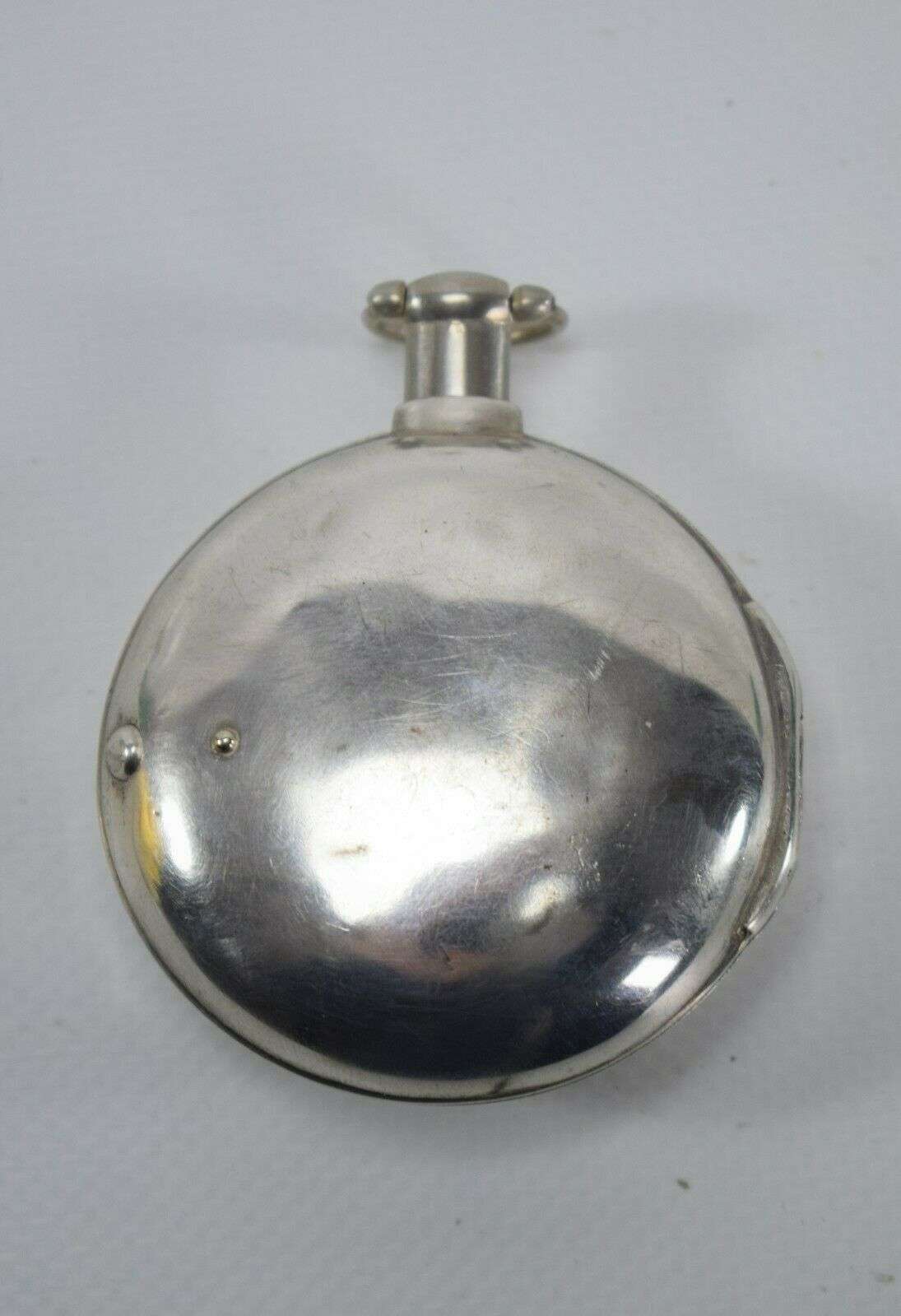 Paircase Taschenuhr mit Rack-Lever-Hemmung von 1809, läuft – Detail