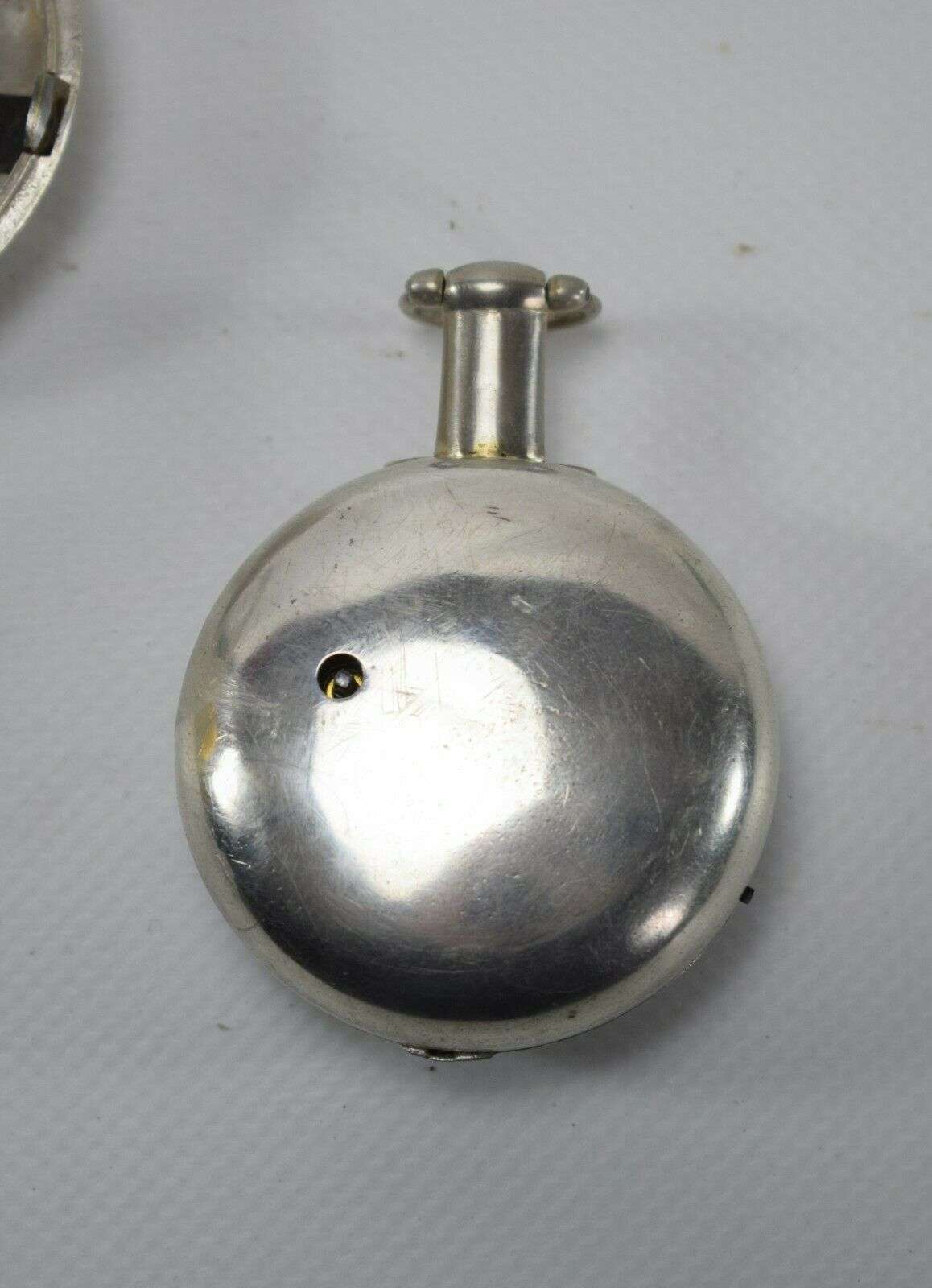 Paircase Taschenuhr mit Rack-Lever-Hemmung von 1809, läuft – Detail