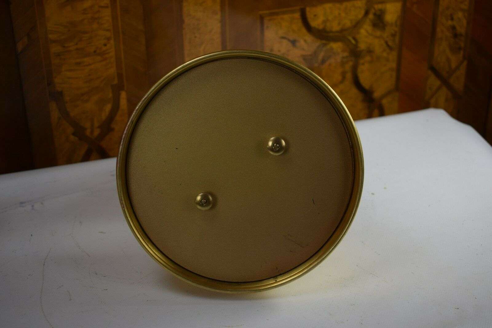 Seltene Eureka Clock elektrische Tischuhr Pendule Pat No. 14614.1906 Nr.3325 um 1910 – Detail