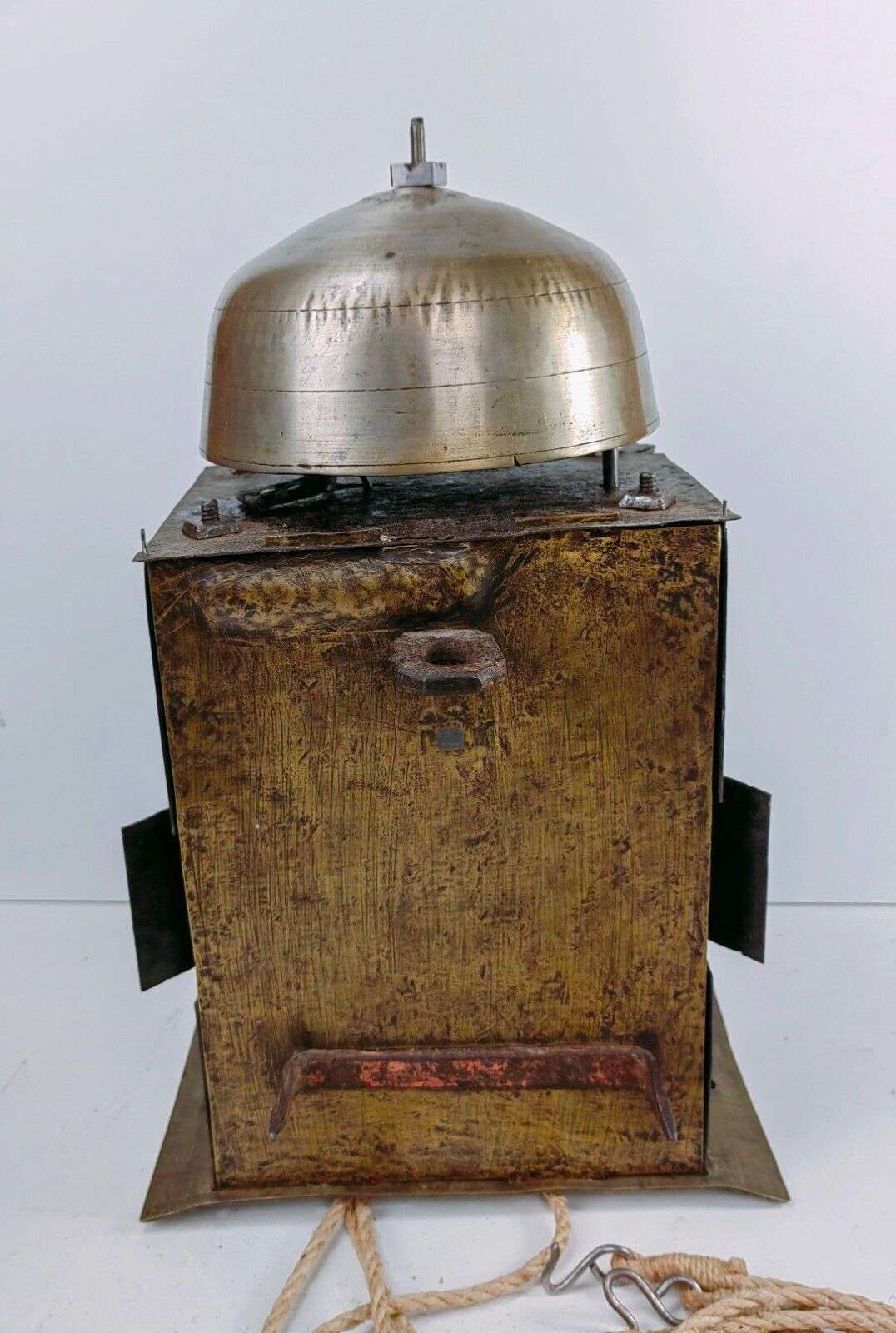 Renaissance, Barock Eisenuhr, Hinterzappler Spindelhemmung, Schweden um 1660/70 – Detail