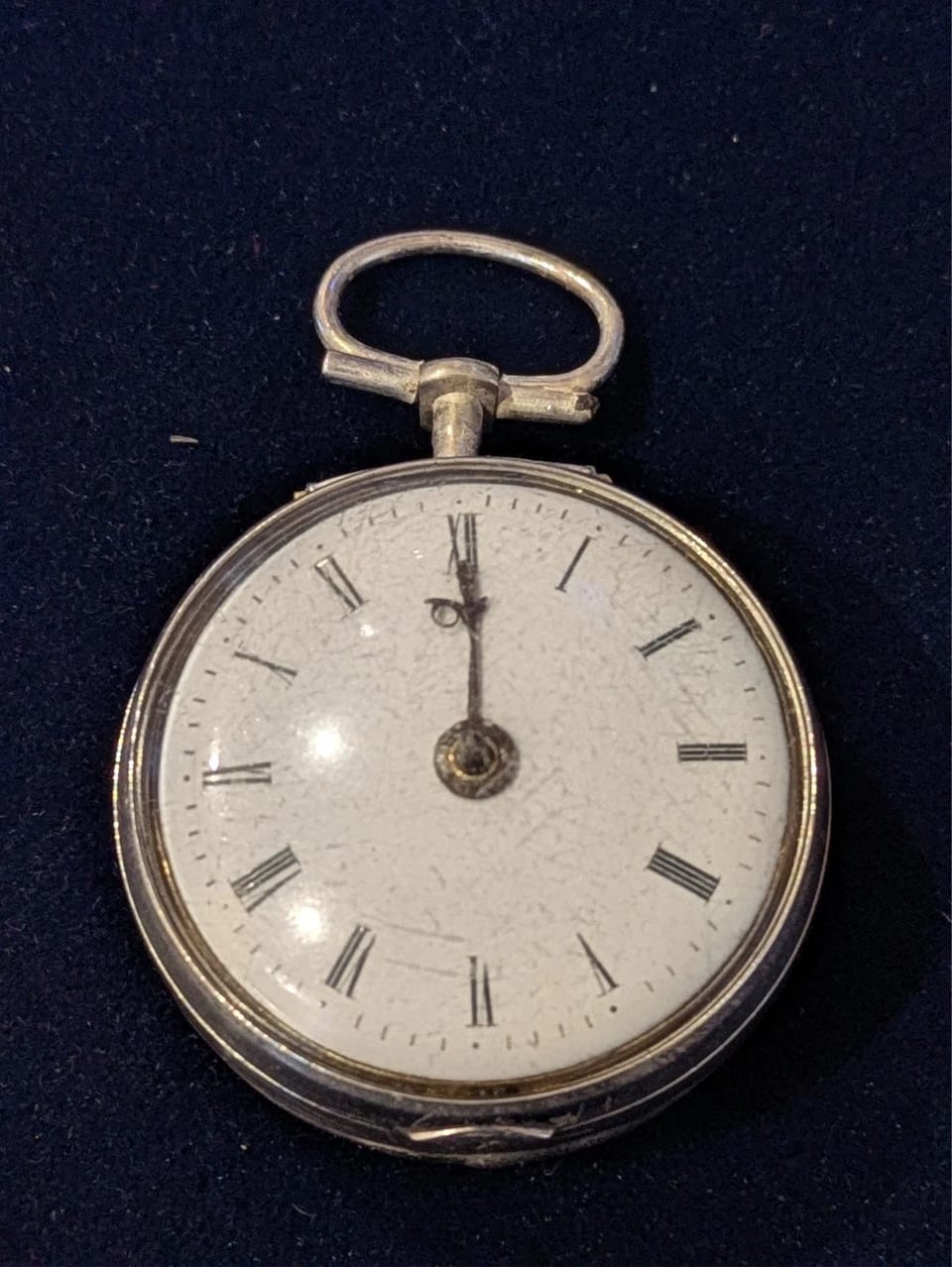 Montre de poche à barillet « verge pocket watch » Crayton London, vers 1770, à restaurer