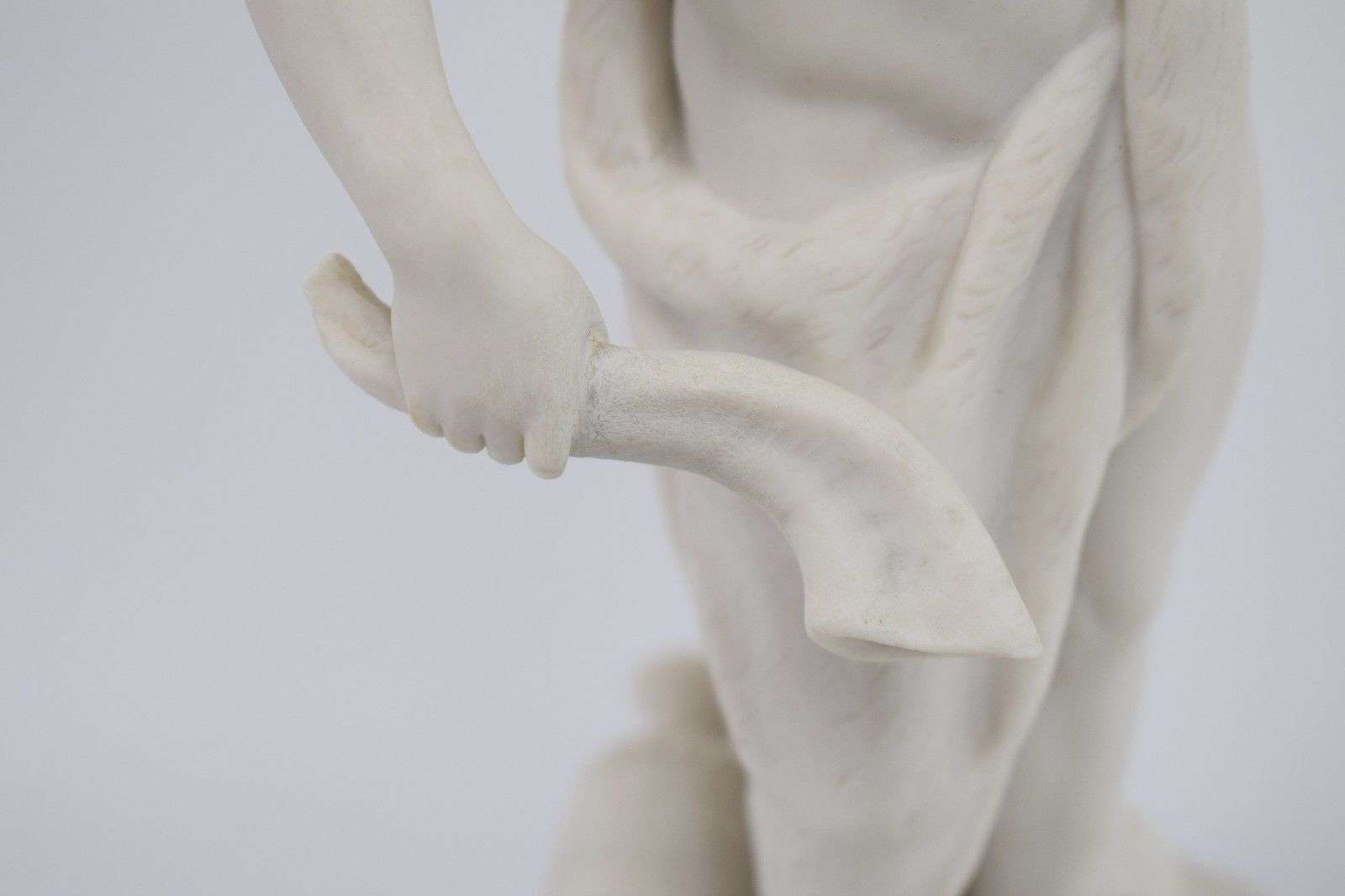 Satyr aus Biskuitporzellan von Sevres um 1900 – Detail