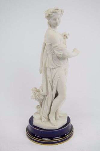 Bacchante aus Biskuitporzellan von Sevres um 1900 – Detail
