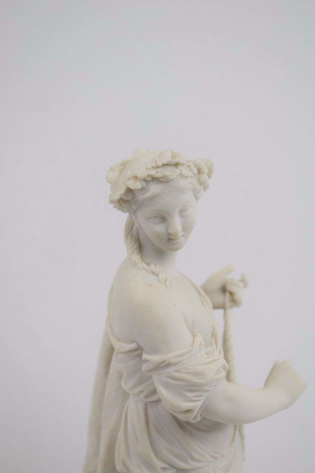 Bacchante aus Biskuitporzellan von Sevres um 1900 – Detail