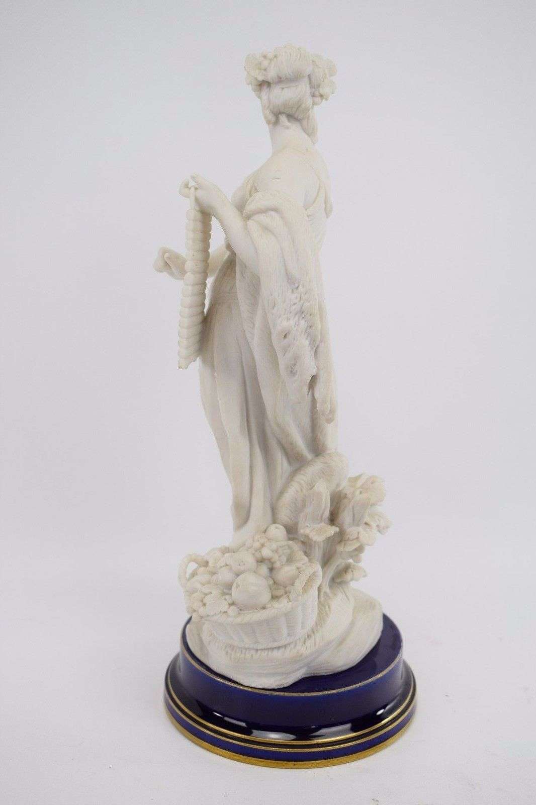 Bacchante aus Biskuitporzellan von Sevres um 1900 – Detail