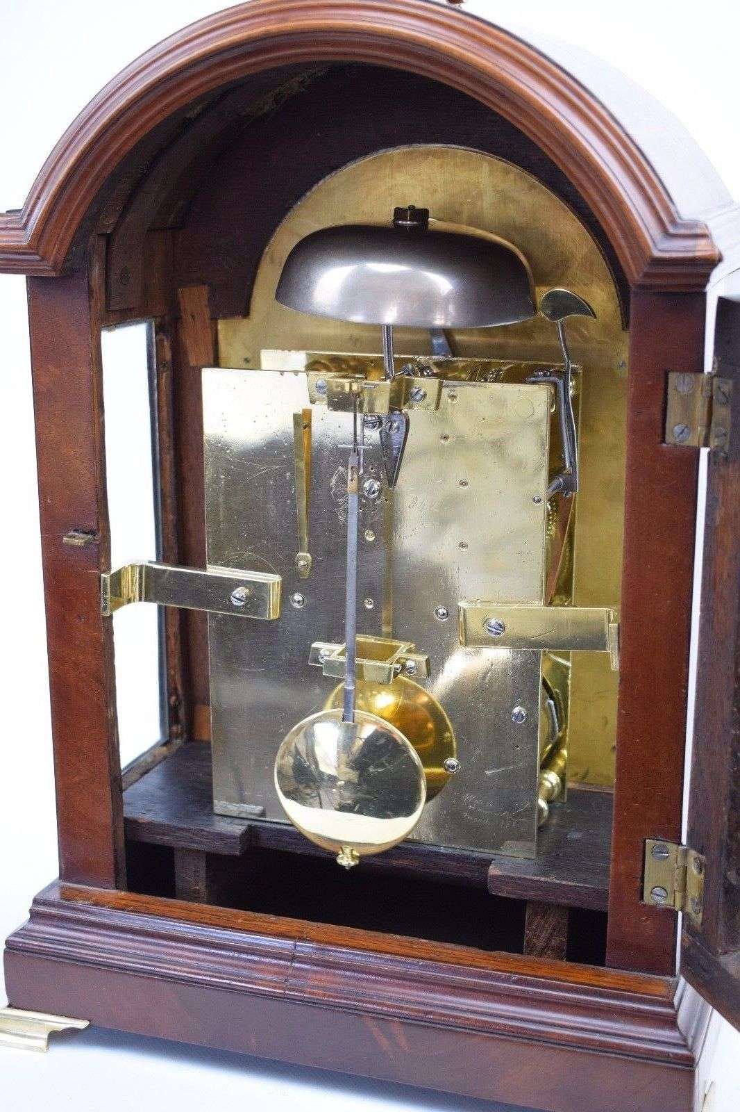 Kaminuhr Tischuhr Bracket Clock Camerer & Co. Bloomsbury mit Spindelhemmung 1790 – Detail