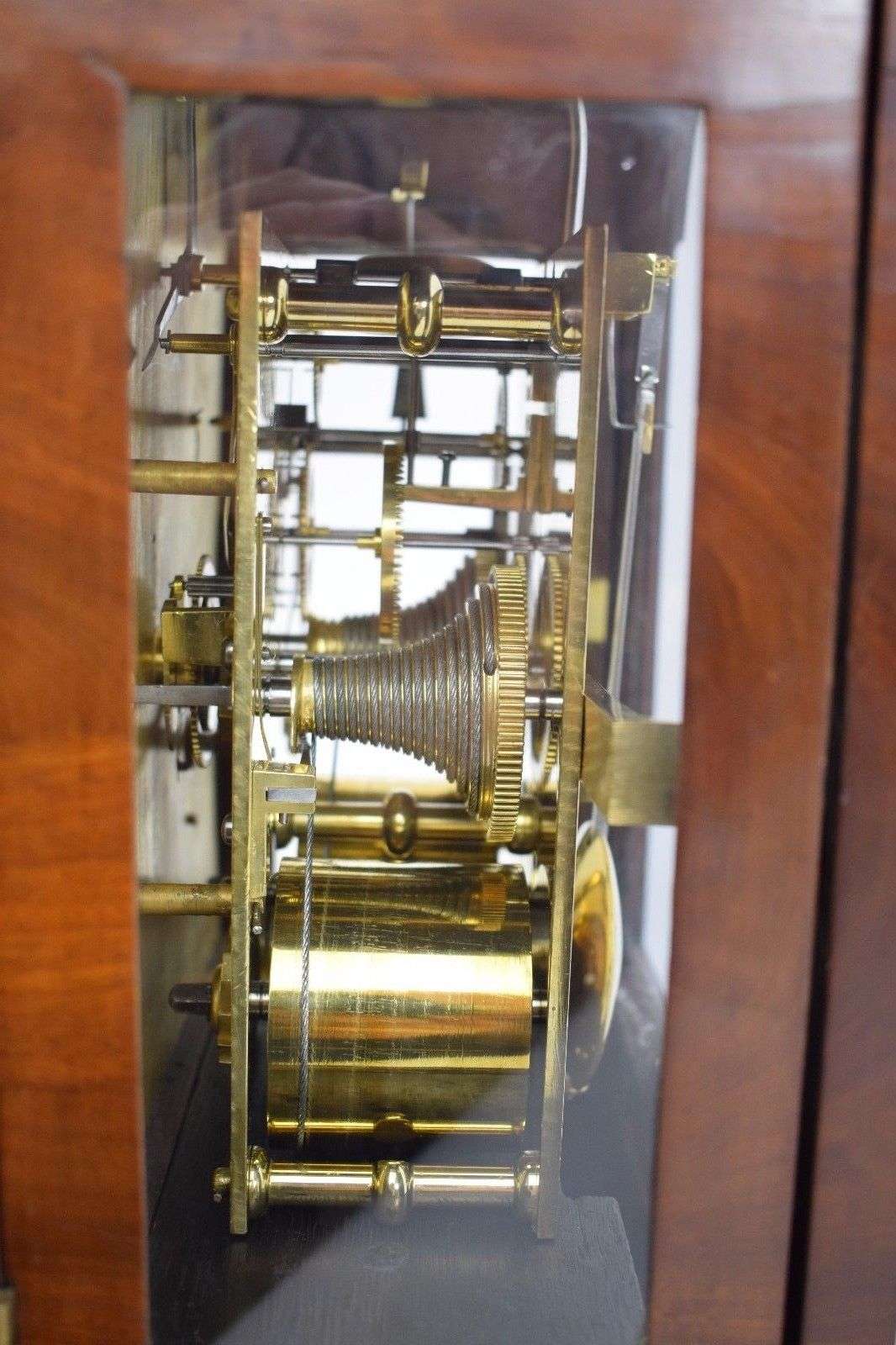 Kaminuhr Tischuhr Bracket Clock Camerer & Co. Bloomsbury mit Spindelhemmung 1790 – Detail
