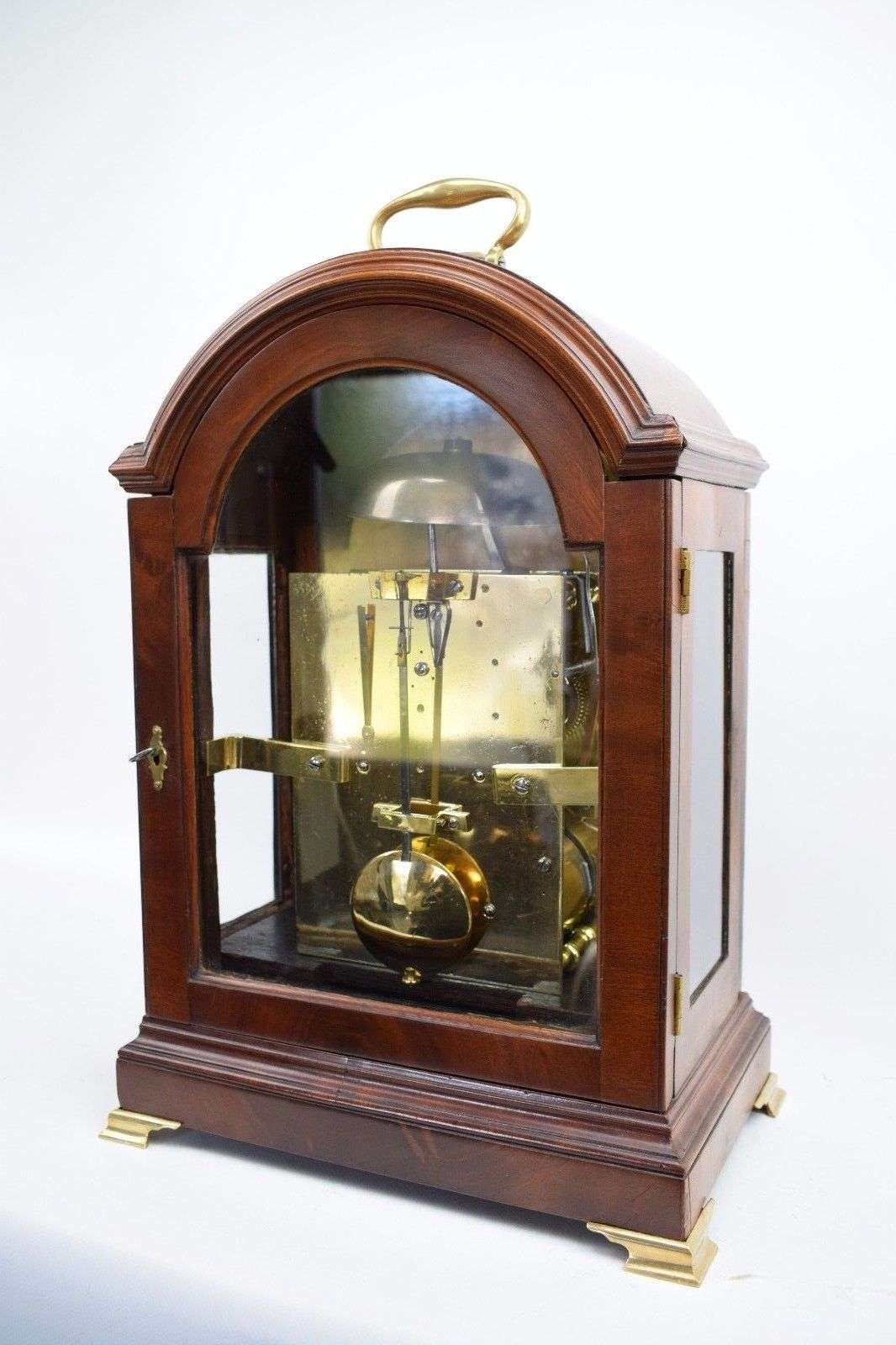 Kaminuhr Tischuhr Bracket Clock Camerer & Co. Bloomsbury mit Spindelhemmung 1790 – Detail